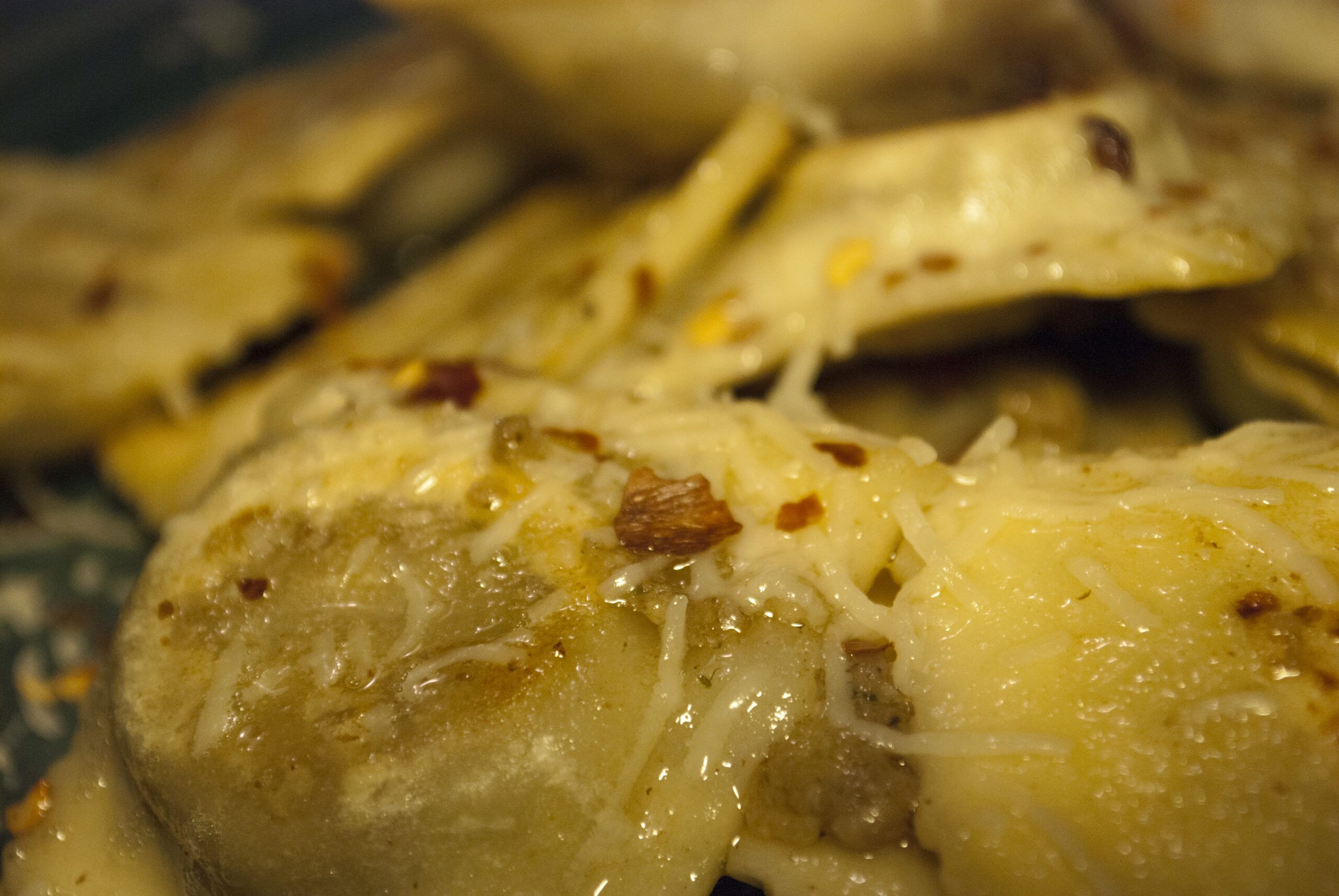 Ravioli in a Brown Butter