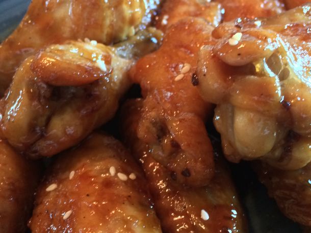 Garlic, Ginger and Wings....Oh MY! These wings are very flavorful and I have intentionally not used any measurements. This one is about how you are feeling on the day you make it. These flavors balance so well you likely can't go wrong.