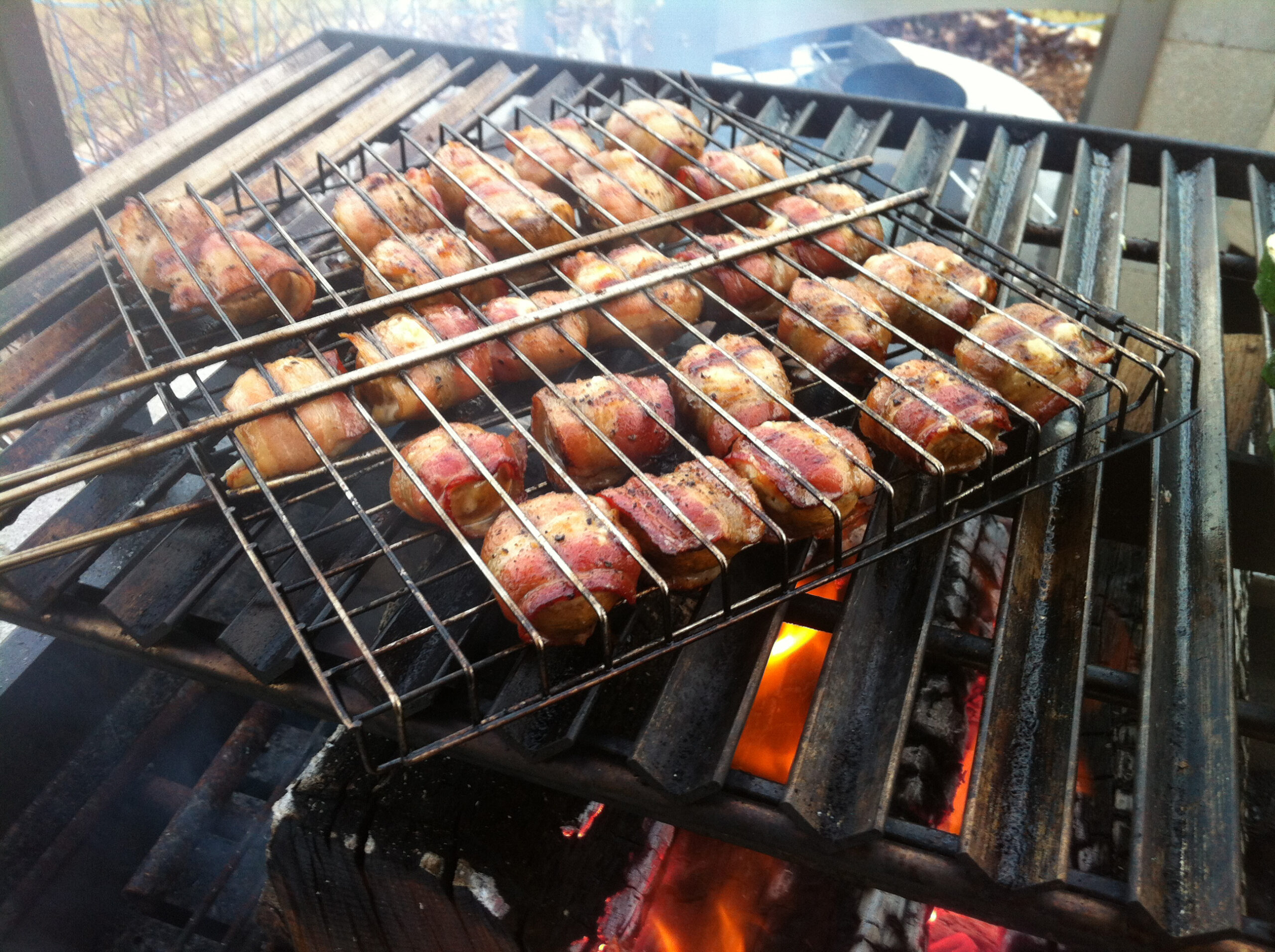 Grilled Stuffed Mushrooms