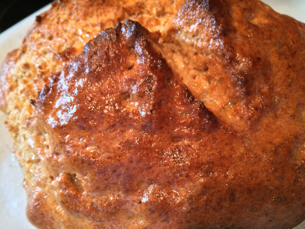 Dutch Oven Soda Bread - Soda Bread too good not to make today! This bread is the perfect companion for an open faced corned beef sandwich