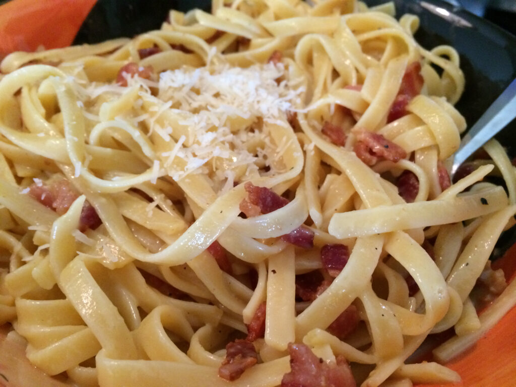 Fettuccine Carbonara