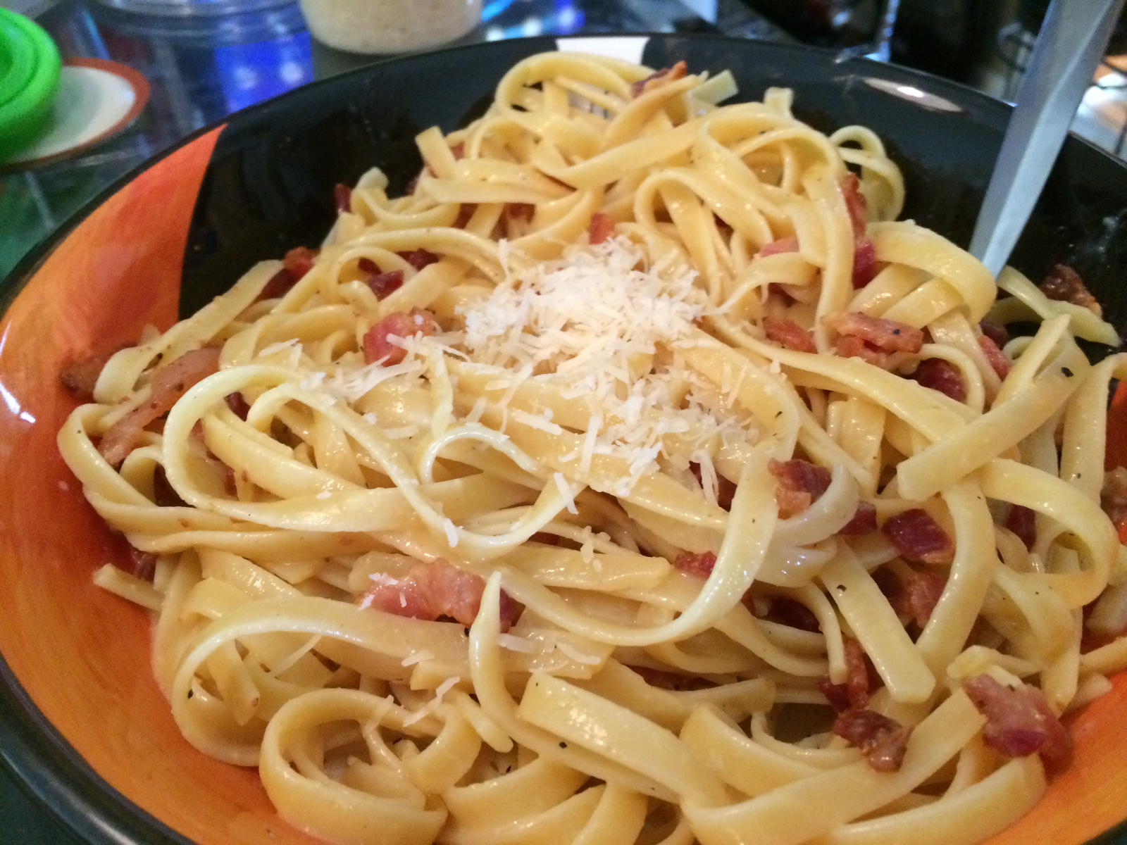 Fettuccine Carbonara